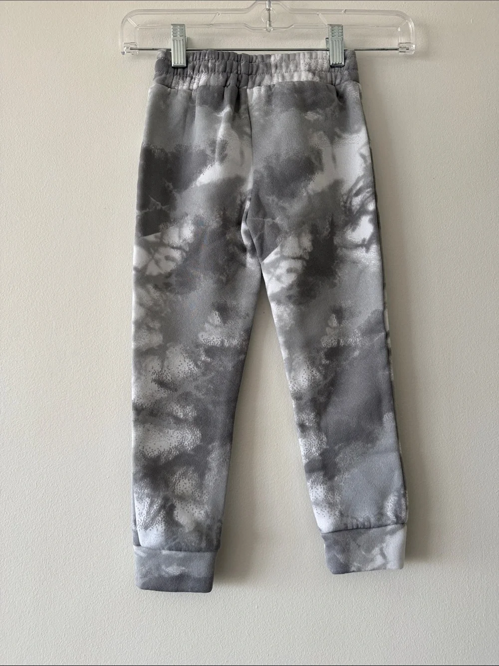 Disney Junior Mickey Mouse Gray Tie Dye Fleece Sweatshirt Joggers Set 4T NWOT